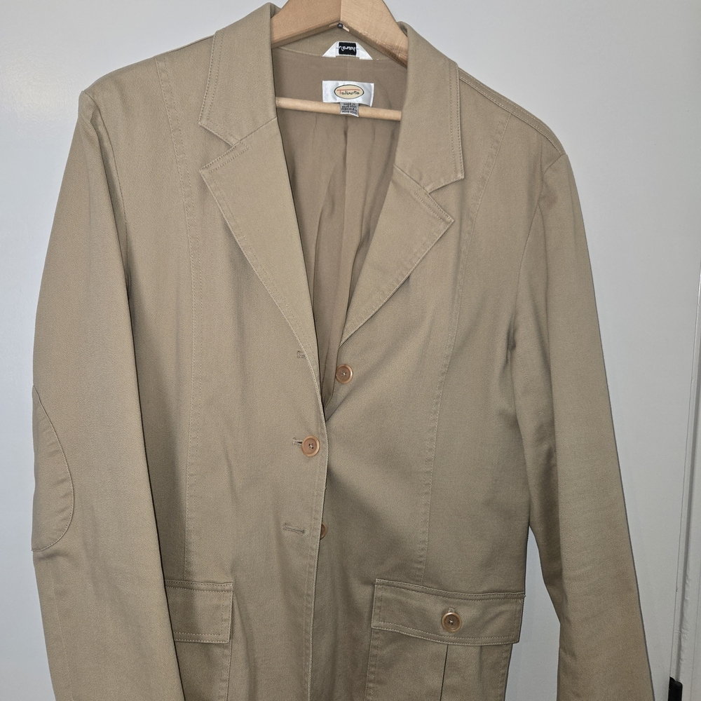 Talbots Classic Tan Blazer